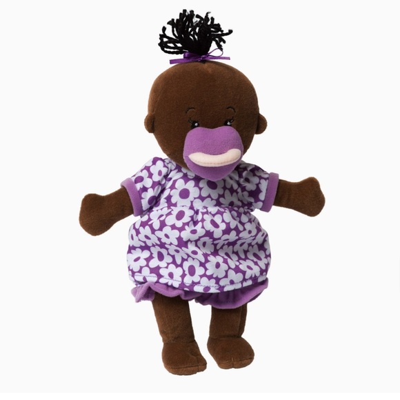 🍼 Wee Baby Stella Brown 12” Soft Baby Doll with magnetic pacifier with Box 🍼 - Picture 5 of 16